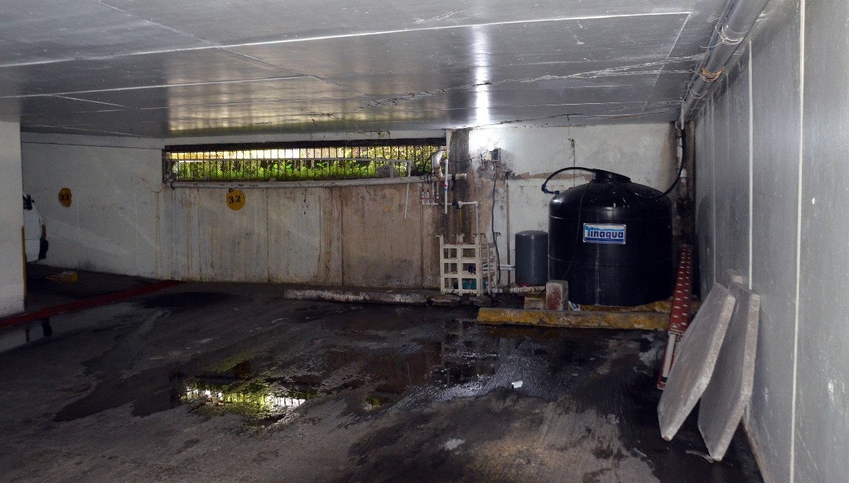 Evalúan trabajos del parqueo municipal