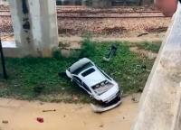 Tres personas resultan heridas en accidente LR