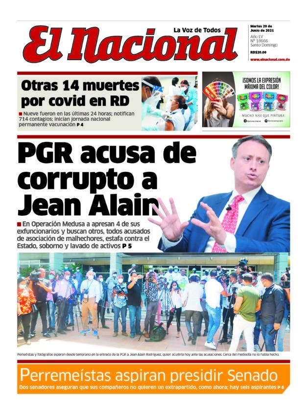 Impreso del martes 29 de junio 2021