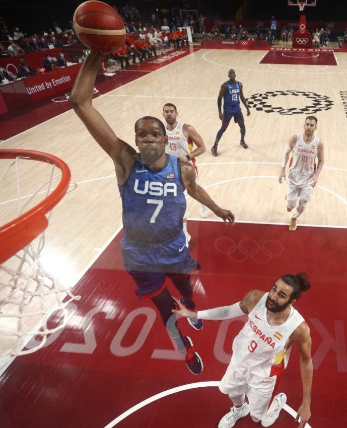 Durant y EEUU eliminan a España en basket Tokio