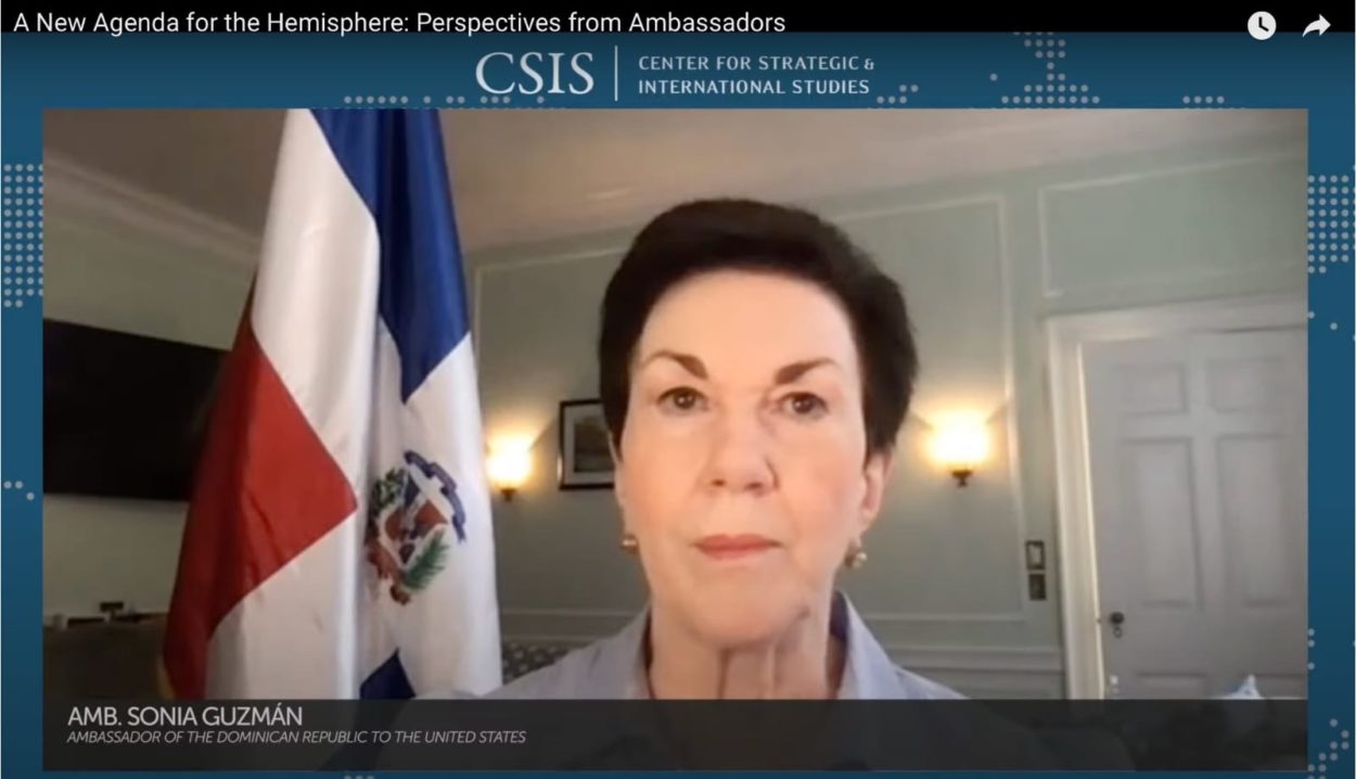 Embajadora Guzmán destaca importancia de fortalecer independencia del sistema judicial