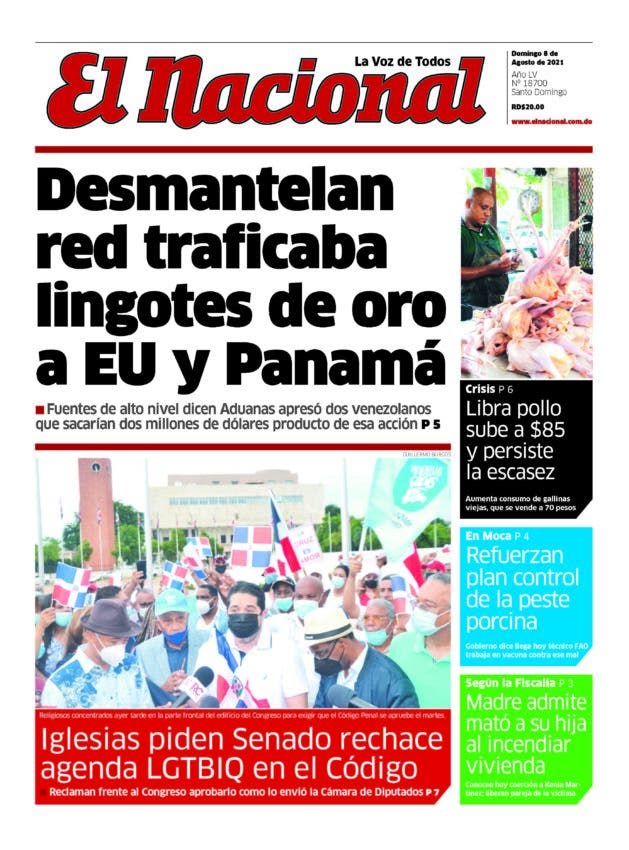 Impreso domingo 08 de agoto 2021