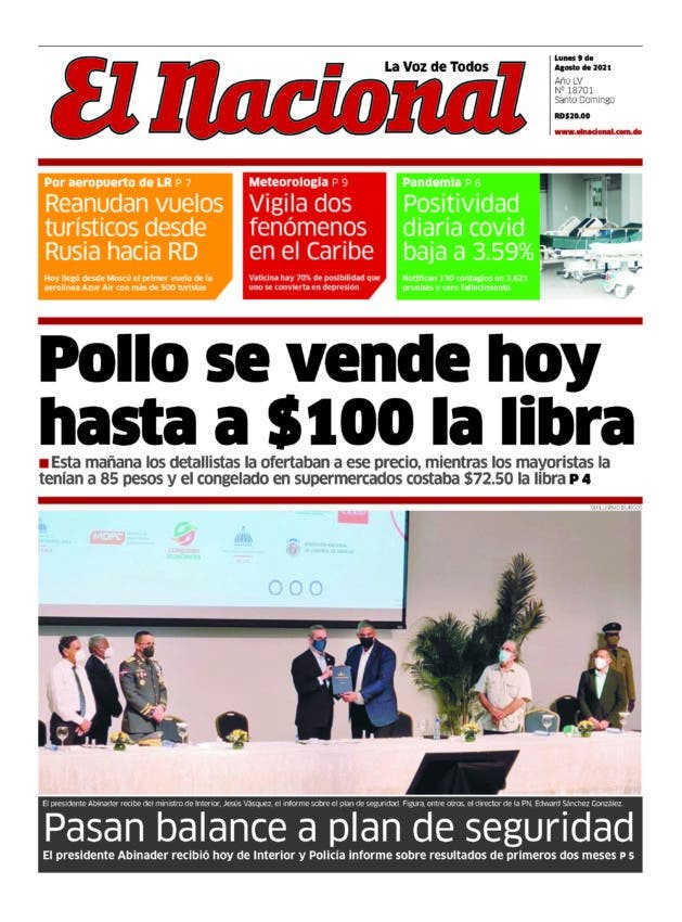 Impreso lunes 09 agosto 2021