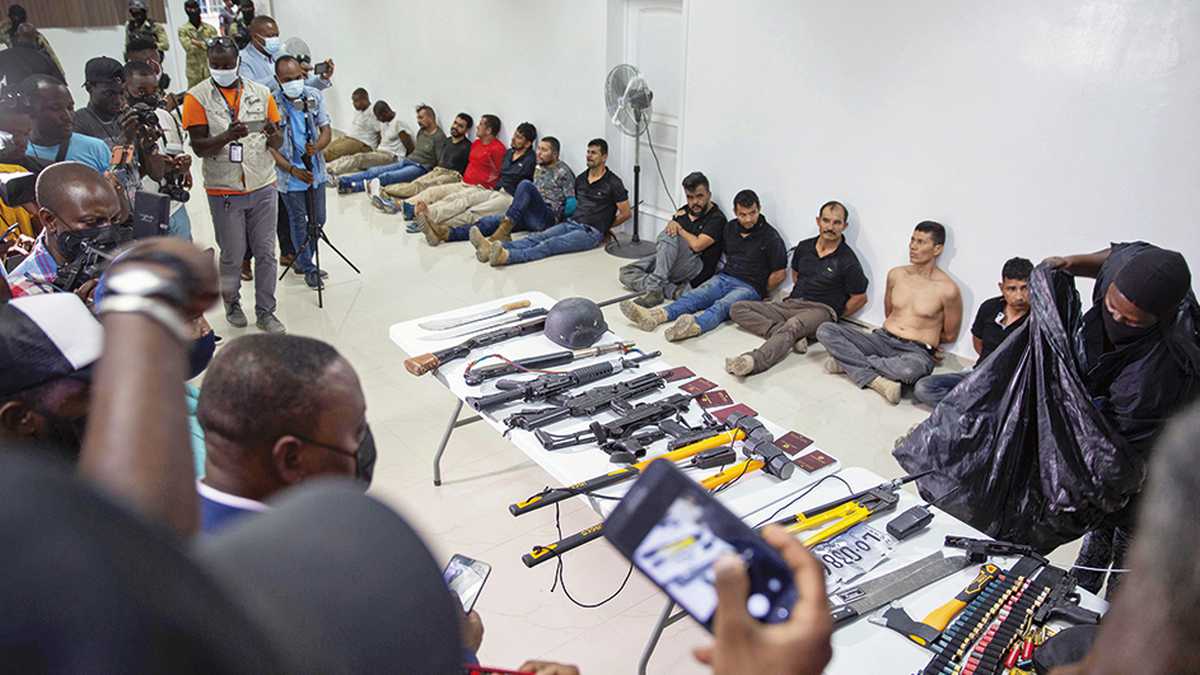 Exmilitares colombianos presos en Haití denuncian torturas