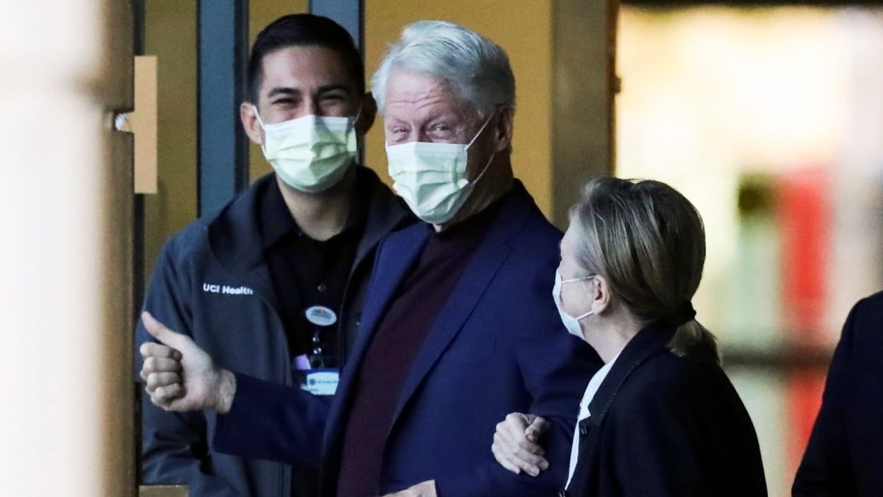 Bill Clinton agradece el apoyo durante su hospitalización