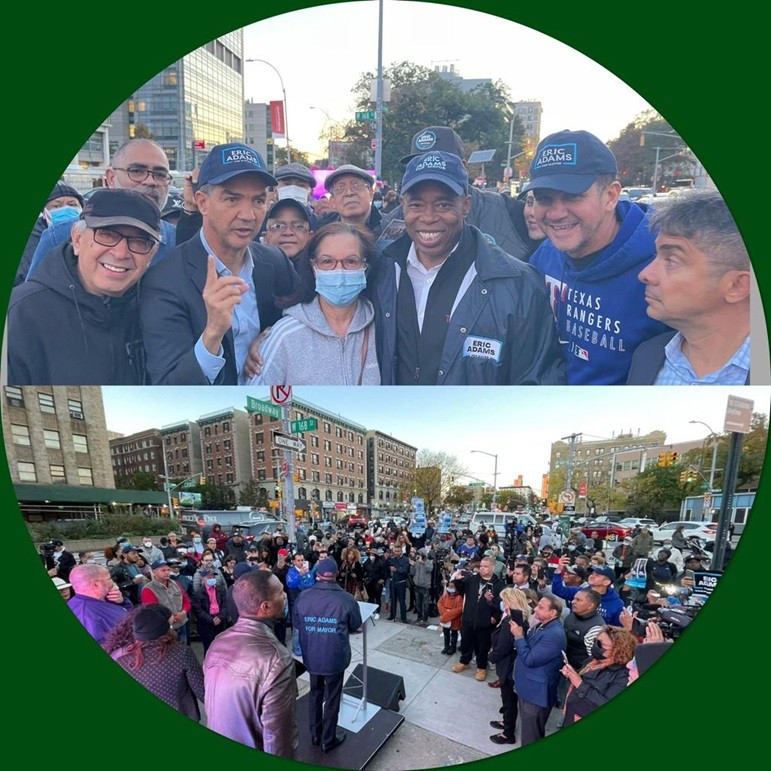 Candidato cierra campaña electoral en Alto Manhattan