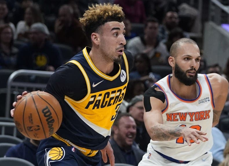 Chris Duarte  lidera victoria de  Pacers ante los Knicks