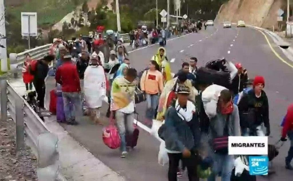 El destino final de caravanas de migrantes de América Central y el Caribe es llegar a EE. UU. por la frontera con México.