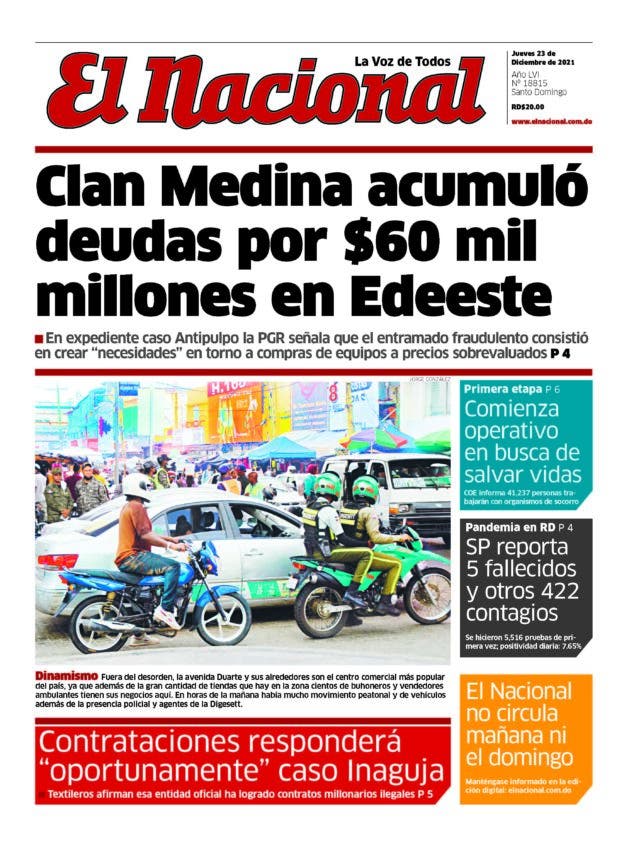 Impreso jueves 23 de diciembre 2021