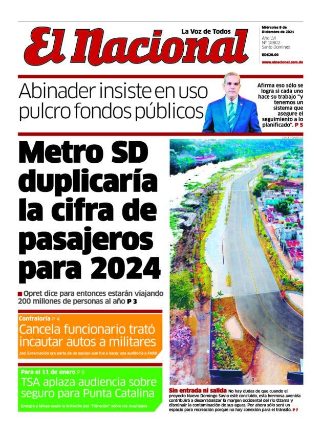 Impreso miércoles 08 diciembre 2021