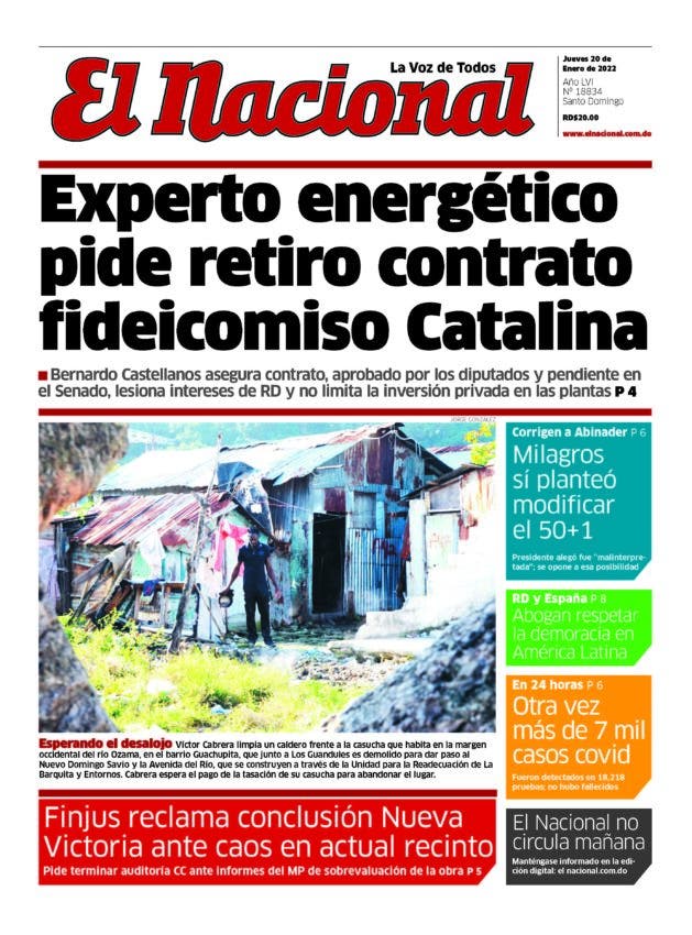 Impreso jueves 20 enero 2022