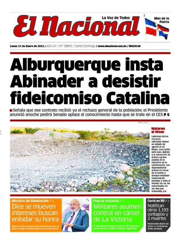 Impreso lunes 31 enero 2022