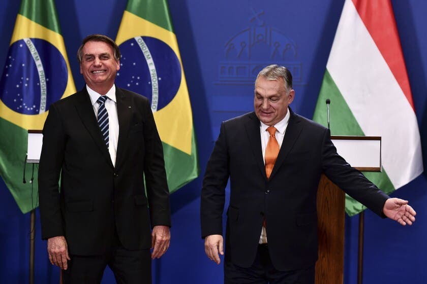 Bolsonaro y Orban reafirman posiciones conservadoras