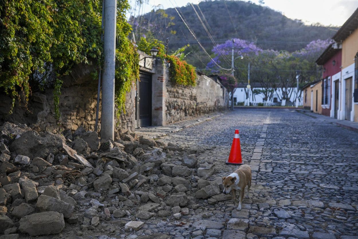 Sismo de 6,2 grados sacude a Guatemala, una mujer fallecida