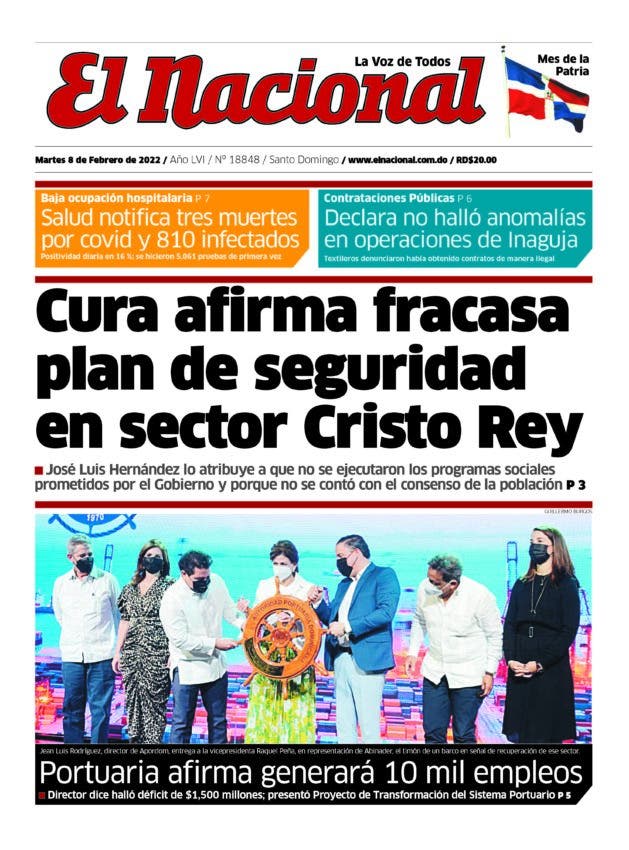 Impreso martes 8 de febrero 2022