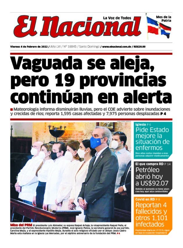 Impreso viernes 4 de febrero 2022