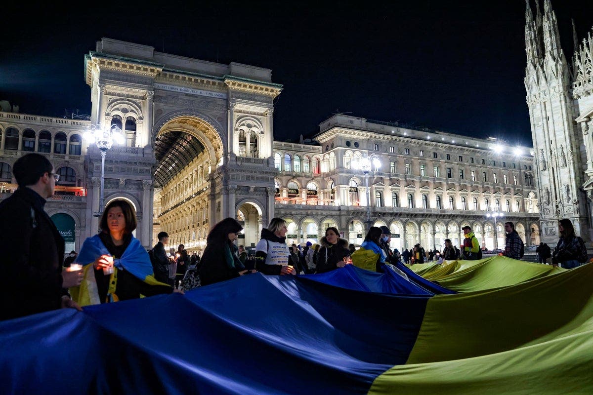 Artistas ucranianos exhiben obras en Roma