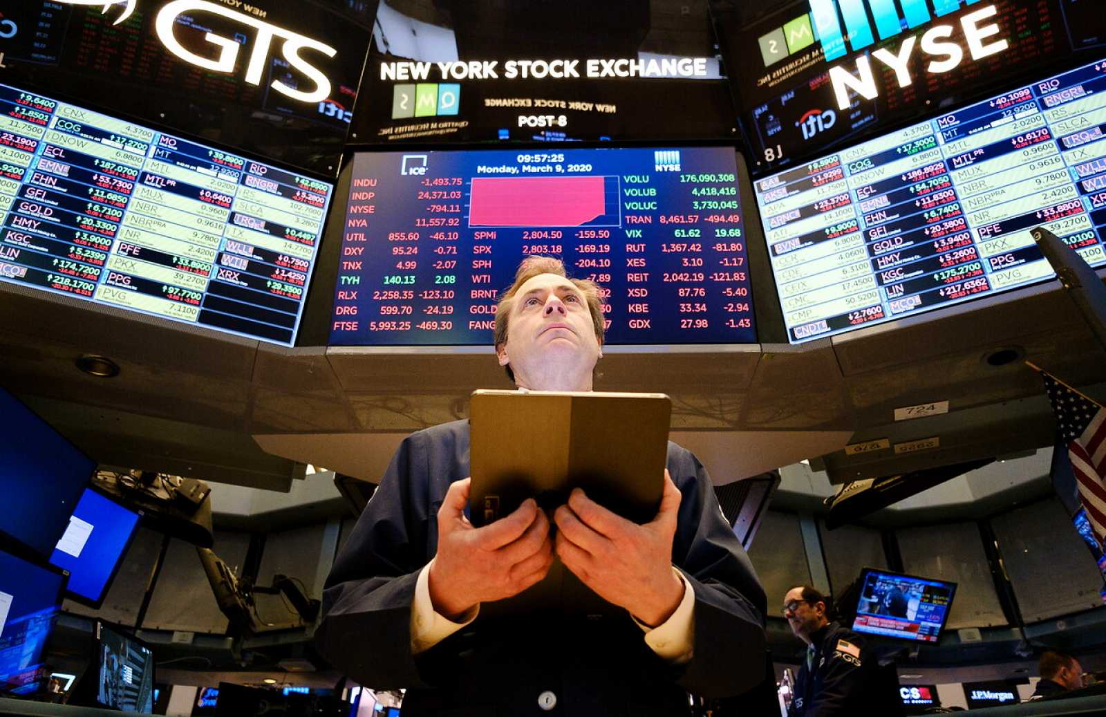 La guerra y el alza del petróleo lastran a las grandes bolsas mundiales