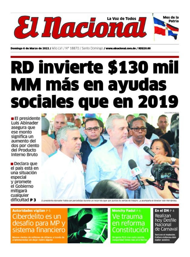 Impreso domingo 6 de marzo 2022