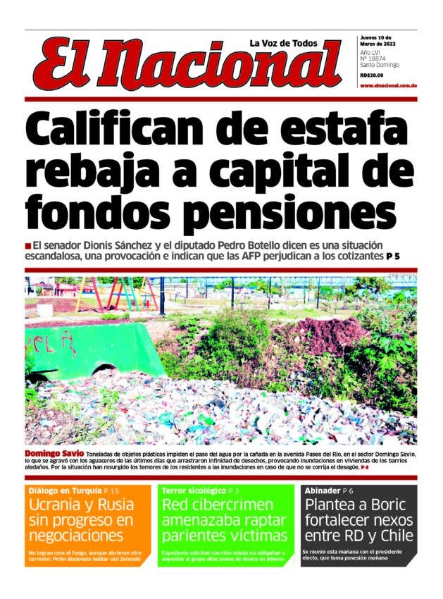 Impreso jueves 10 de marzo 2022