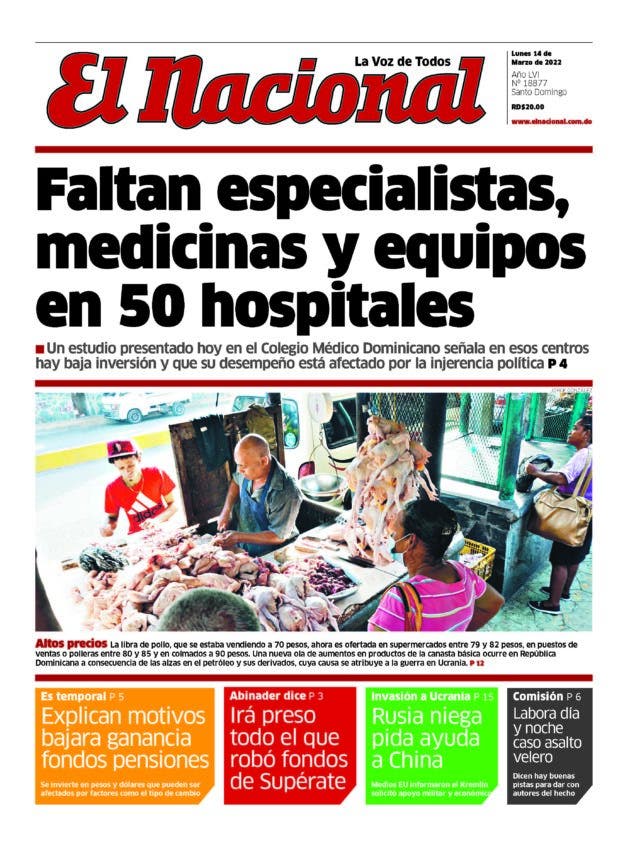 Impreso lunes 14 de marzo 2022