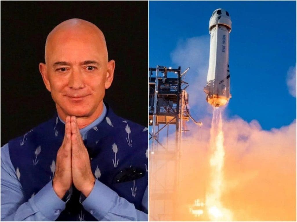 Bezos lanza un nuevo cohete al espacio
