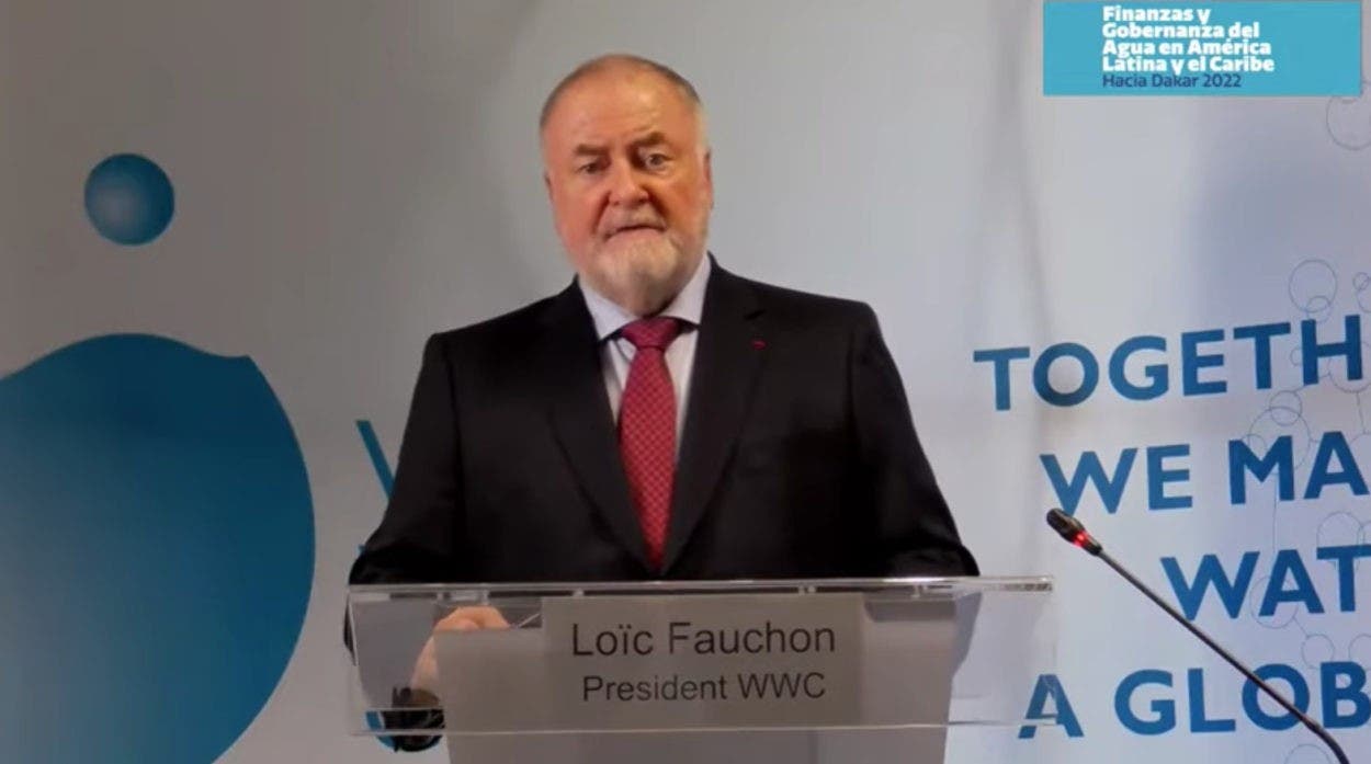 Presidente Consejo Mundial del Agua: «Sin agua no hay vida, paz y desarrollo»