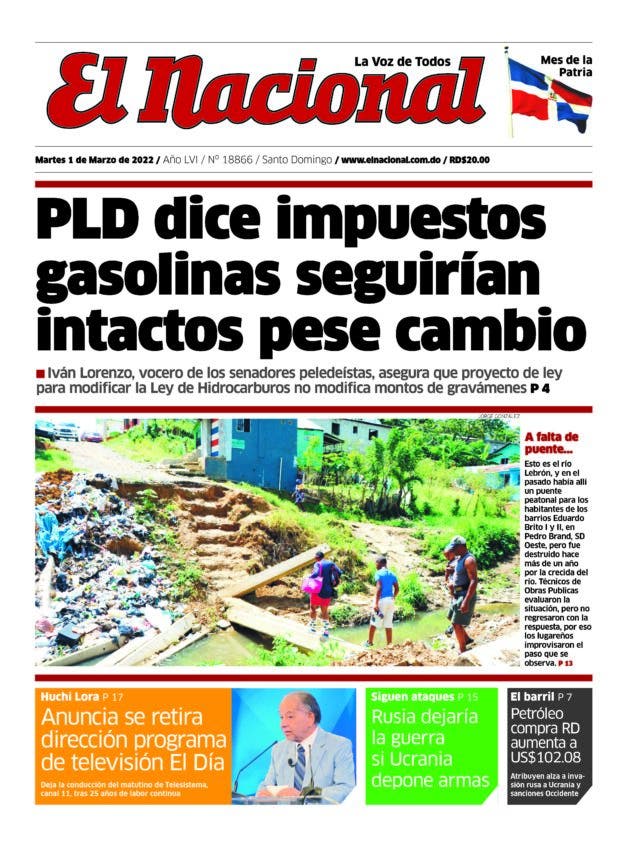 Impreso martes 01 de marzo 2022