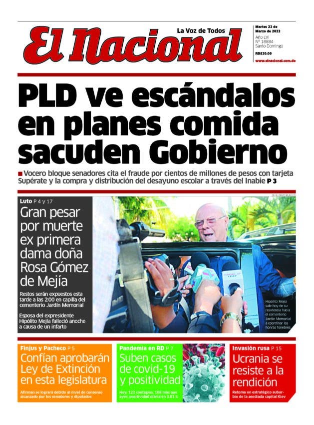 Impreso martes 22 de marzo 2022