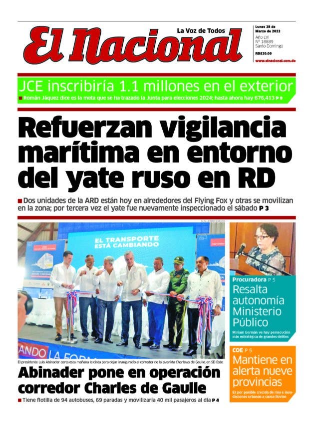 Impreso lunes 28 de marzo 2022
