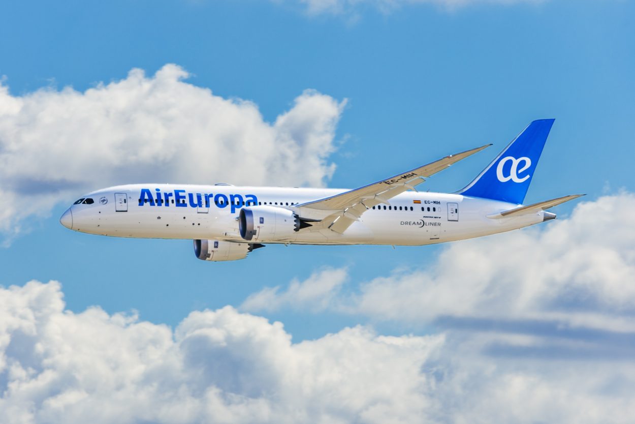Air Europa sumará 5 Boeing 787 a su flota