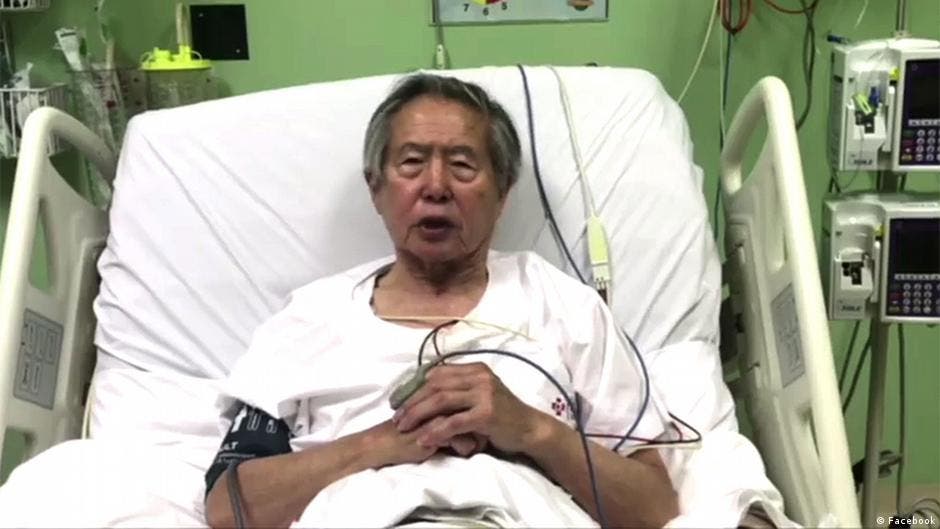 El expresidente Fujimori fue internado en clínica tras sufrir descompensación