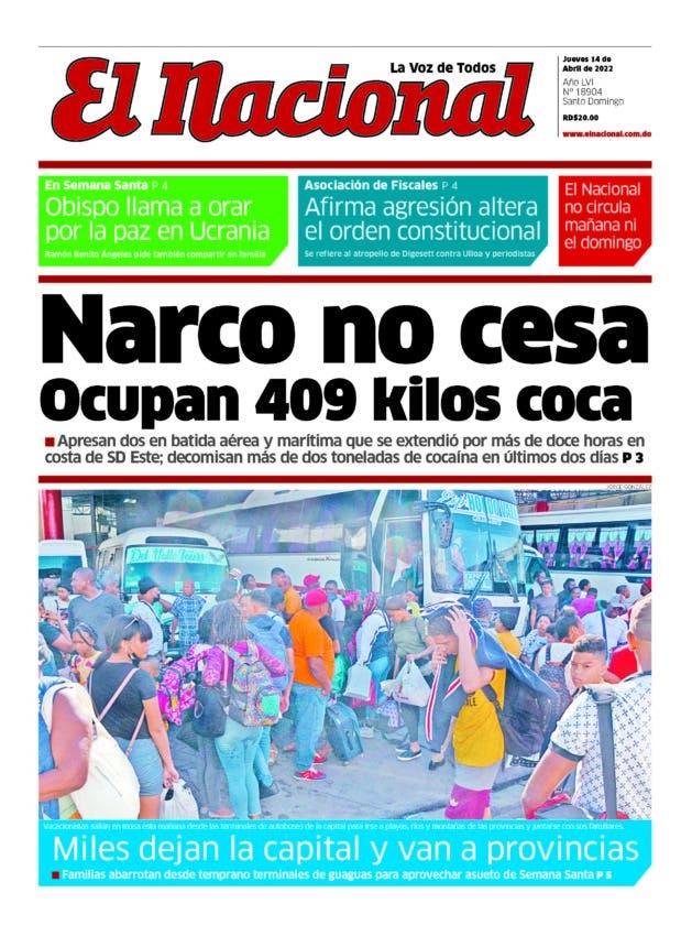 Impreso jueves 14 abril 2022