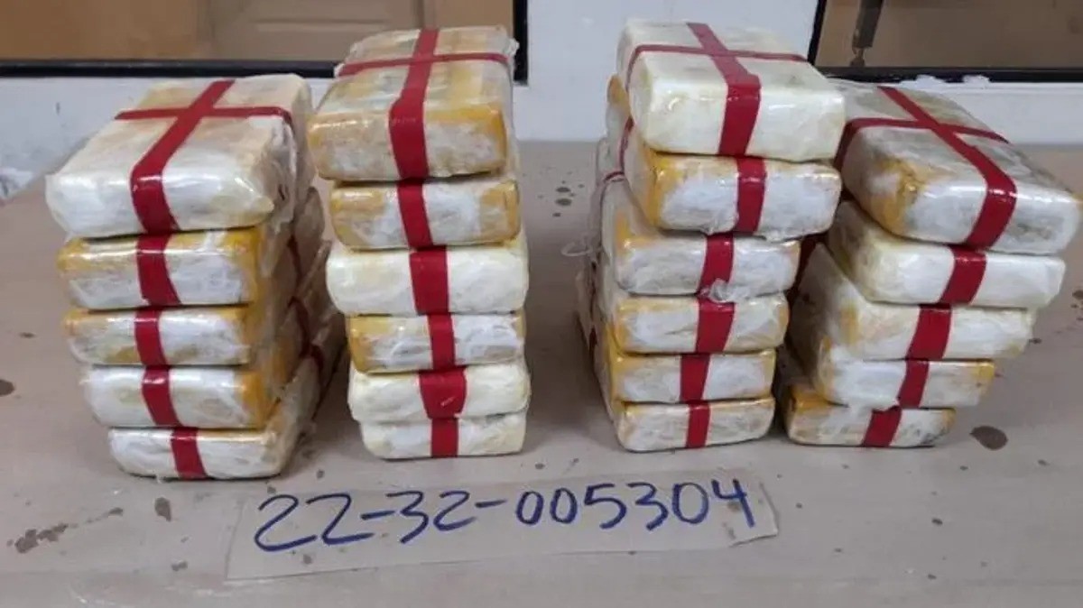 Incautan 22 kilos de cocaína en puerto Haina Oriental