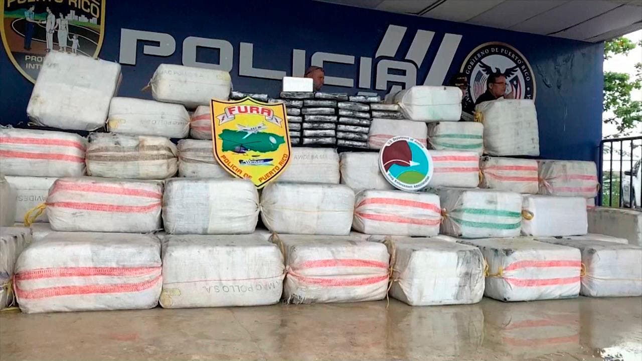 Incautan alijo cocaína valorado en 3 millones de dólares en Puerto Rico