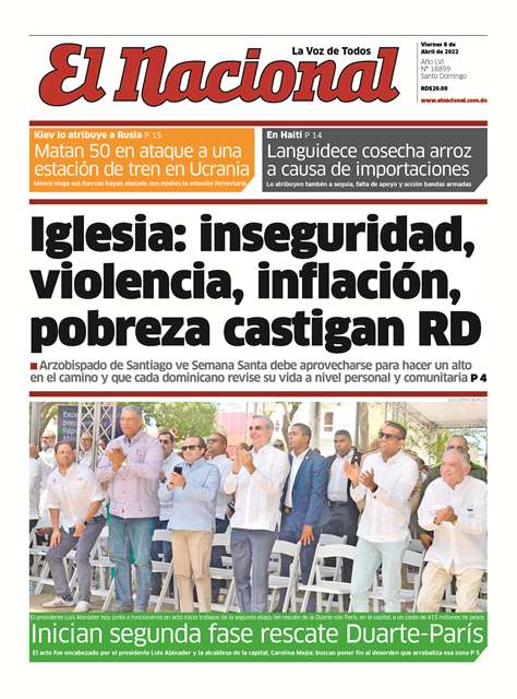 Impreso viernes 8 abril 2022