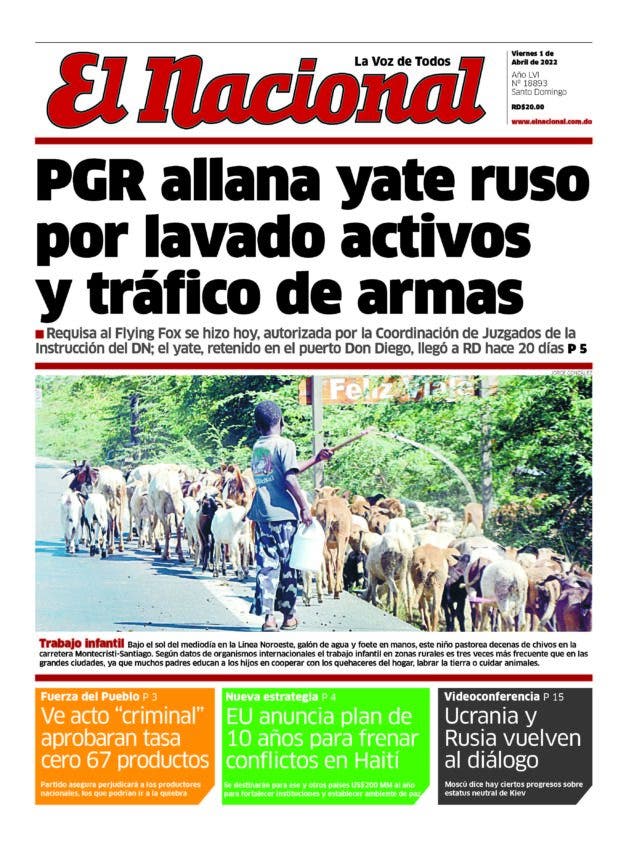Impreso viernes 01 de abril 2022