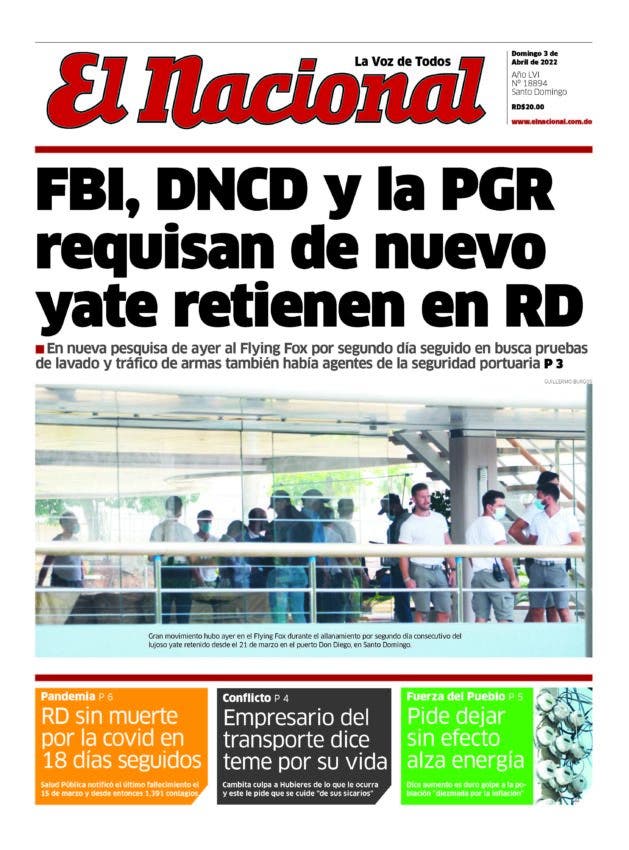 Impreso domingo 3 de abril 2022
