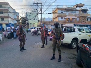 Supervisan accionar de militares en operativo anti-delincuencia