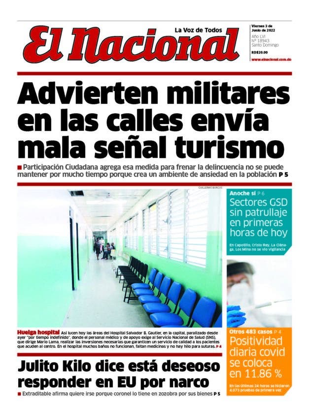Impreso viernes 3 de junio 2022