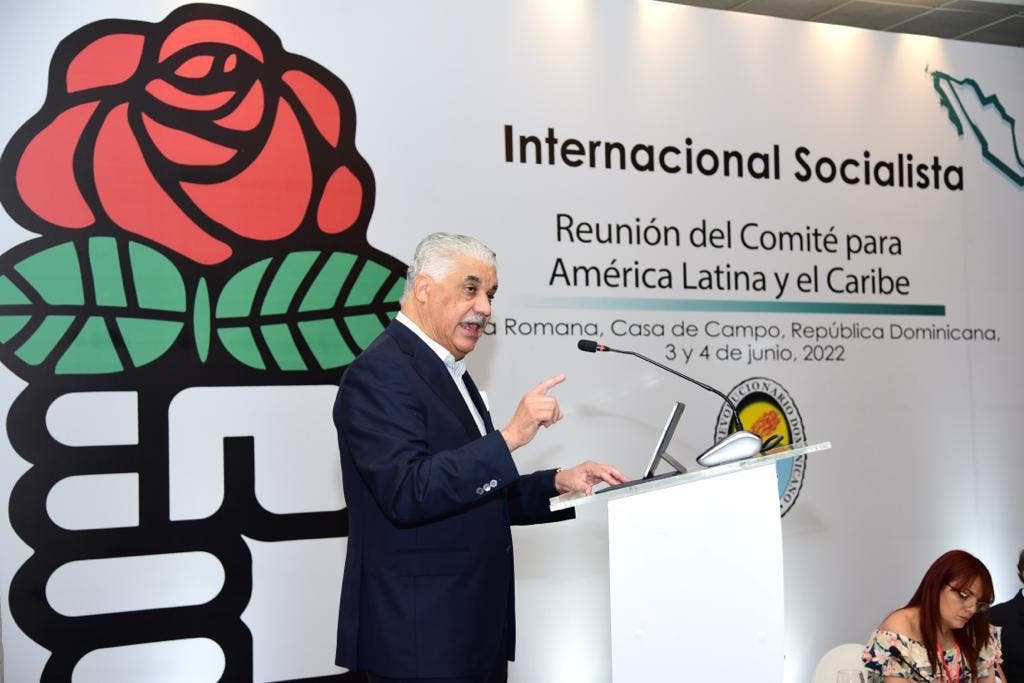 Miguel Vargas encabeza reunión Internacional Socialista