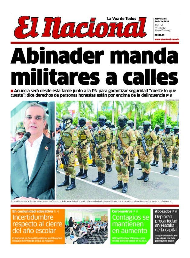 Impreso jueves 2 junio 2022