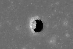 Q MUNDO: Hallan en la Luna hoyos donde se puede vivir