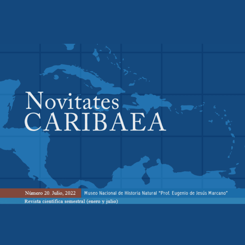 Lanzan nueva edición de revista científica Novitates Caribaea