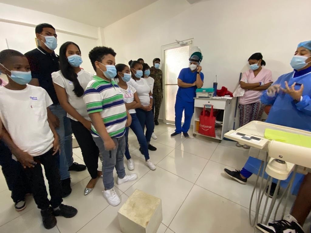 Niños disfrutan recorrido campamento hospital Santo Socorro