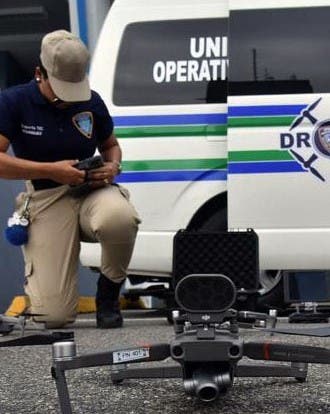 La Policía dice que usará una unidad con 18 drones  para combatir  delincuencia