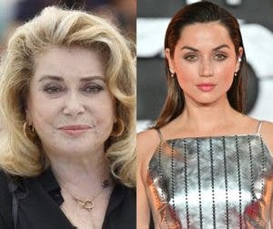 Ana de Armas vs Catherine Deneuve, 2 épocas de estrellas en Venecia