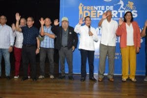 Frente de Deportes del PRM juramenta estructura SD y el DN