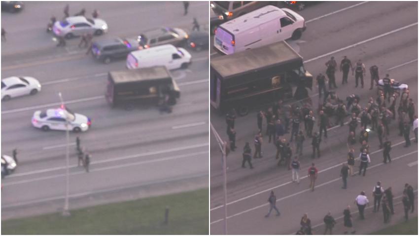 Policía de Miami, herido de gravedad tras tiroteo con un sospechoso de robo