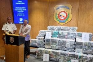 Decomisan 474 kilos cocaína en Barahona